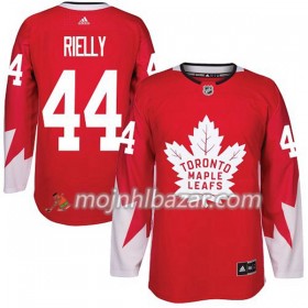 Dresovi Toronto Maple Leafs Morgan Rielly 44 Adidas 2017-2018 Crvena Alternate Authentic - Muške